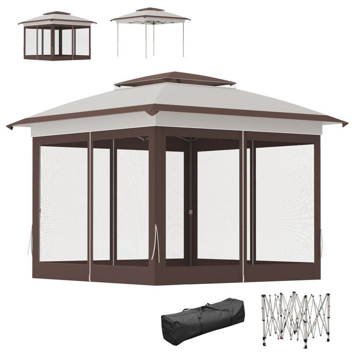 Hivvago Instant 12' x 12' Outdoor Sun Shelter