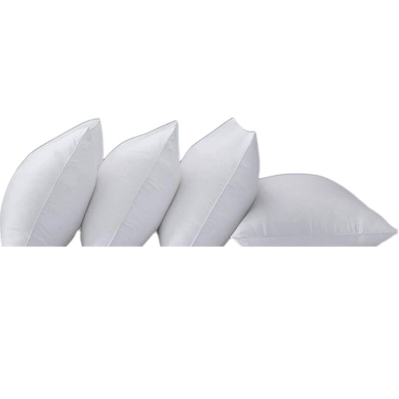 Hivvago Set of 4 - King size Down Alternative Pillows - Machine Washable
