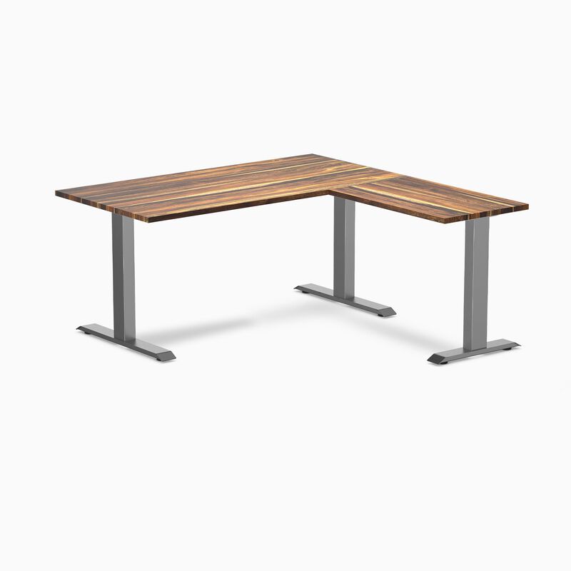Desky Zero Hardwood L-Shape Office Desk image number 0