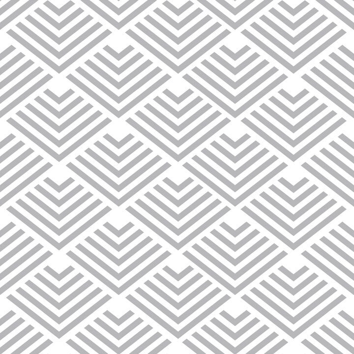Geometric Chevron Diamond Peel and Stick Wallpaper