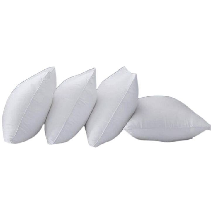 Hivvago Set of 4 - Queen size Down Alternative Pillows - Machine Washable