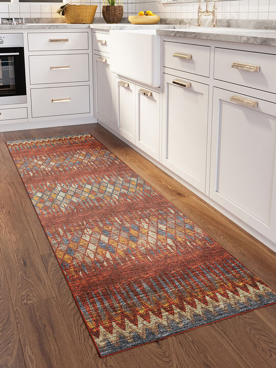 Winslow WL5 Paprika 2'6" x 12' Rug