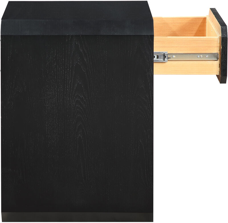 Meridian Furniture Parker Black Ash Veneer Night stand image number 5