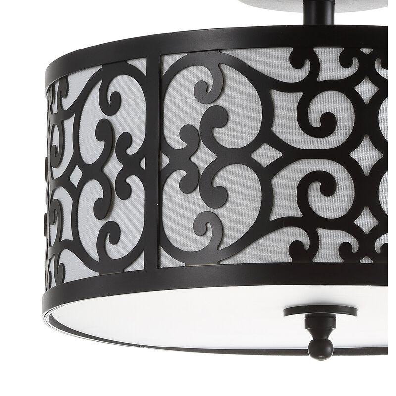 Katherine Metal LED Semi-Flush Mount