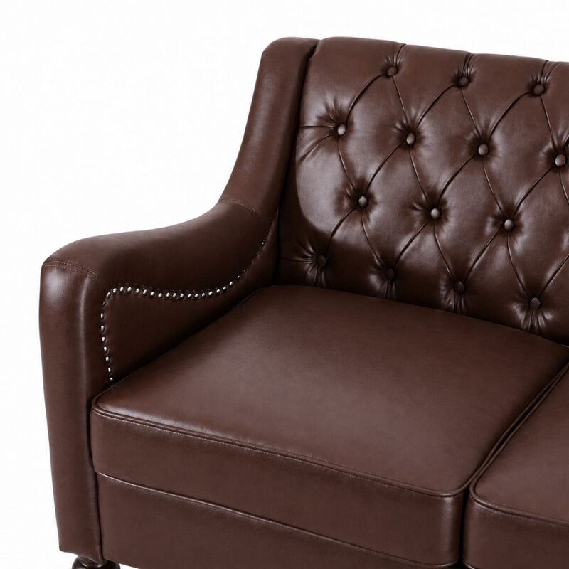 Rislot PU Leather Sofa Set image number 8