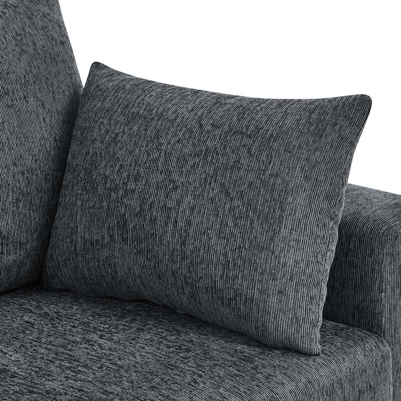 Nenwer Modern Upholstered Loveseat image number 7