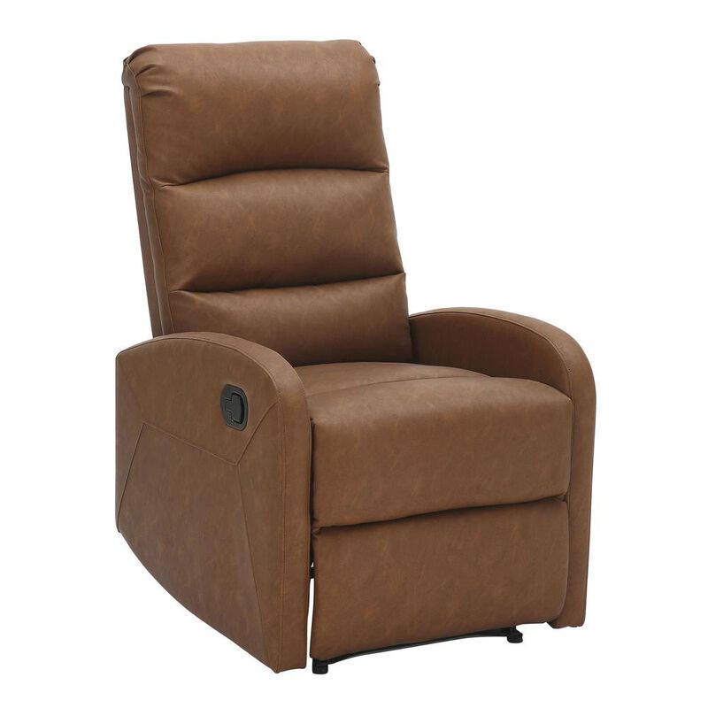 LumiSource Black PU Dormi Recliner Chair