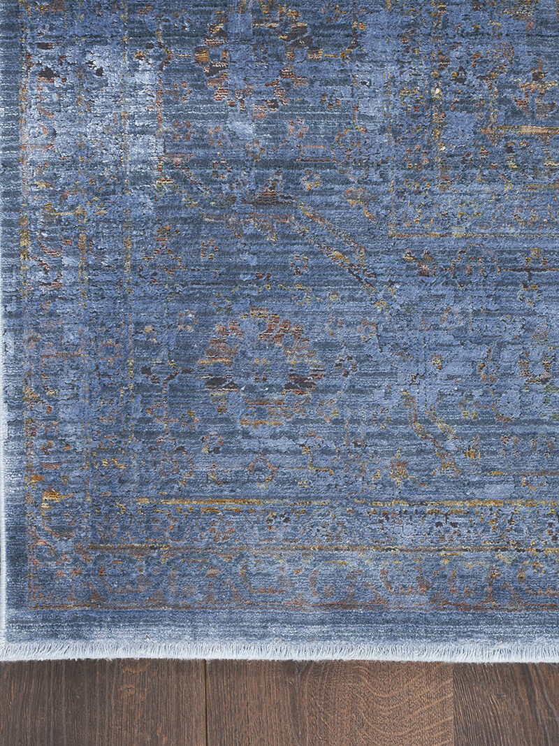 Luxurious LRS01 Blue 9'10" x 12'6" Rug