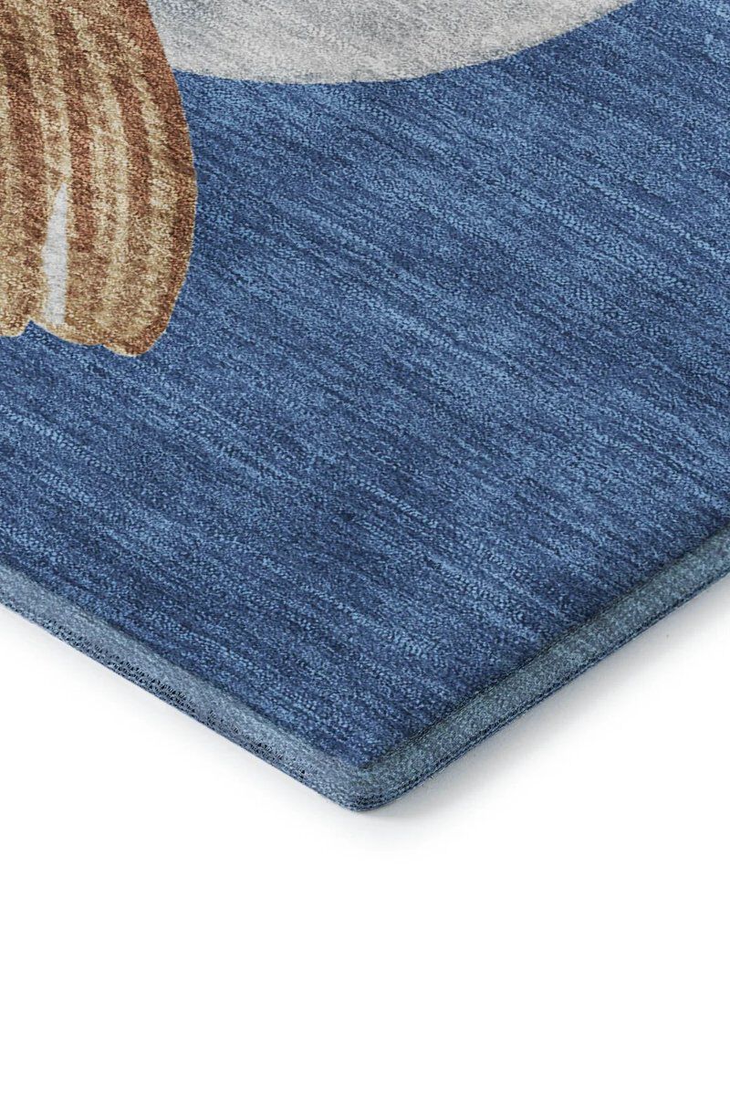 Merry & Bright MY28 Navy 5' x 7'6" Rug image number 3