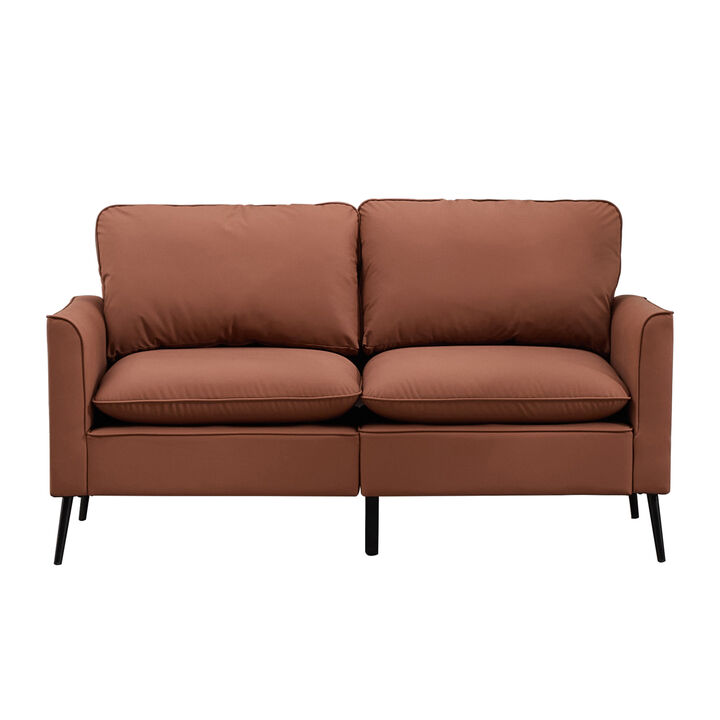 GOODSILO Comfortable Upholstered Single Sofa Armchair Leisure Accent Seating