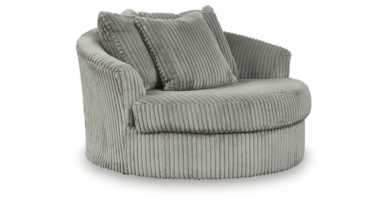 Lindyn Oversized Swivel Accent Chair image number 0