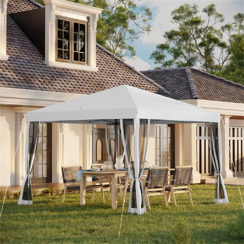 Commercial Pop-Up Canopy Tent  Quick Setup Shade Shelter for Fairs & Trade Shows