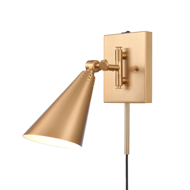 Whitmire 10.25'' High 1-Light Gold Sconce