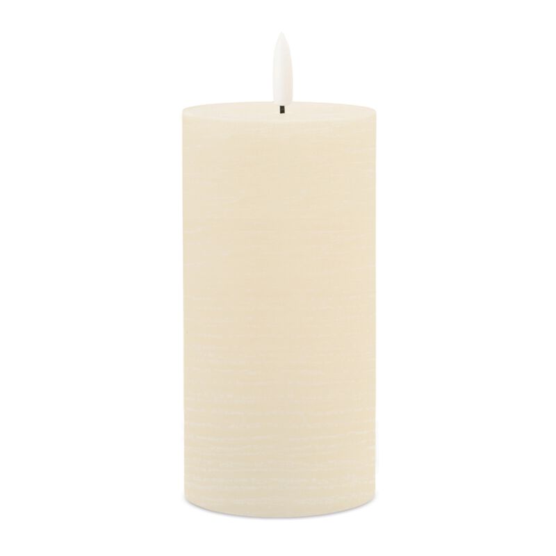 2-Pack Unscented Wick Pillar Candles – Elegant Home Accent Candles for Dinner, Spa, or Mantel