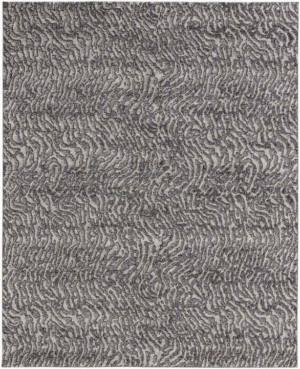 HomeRoots Abstract Power Loom Area Rug