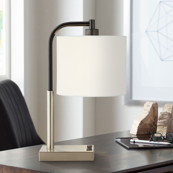 Elton Table Lamp with Usb