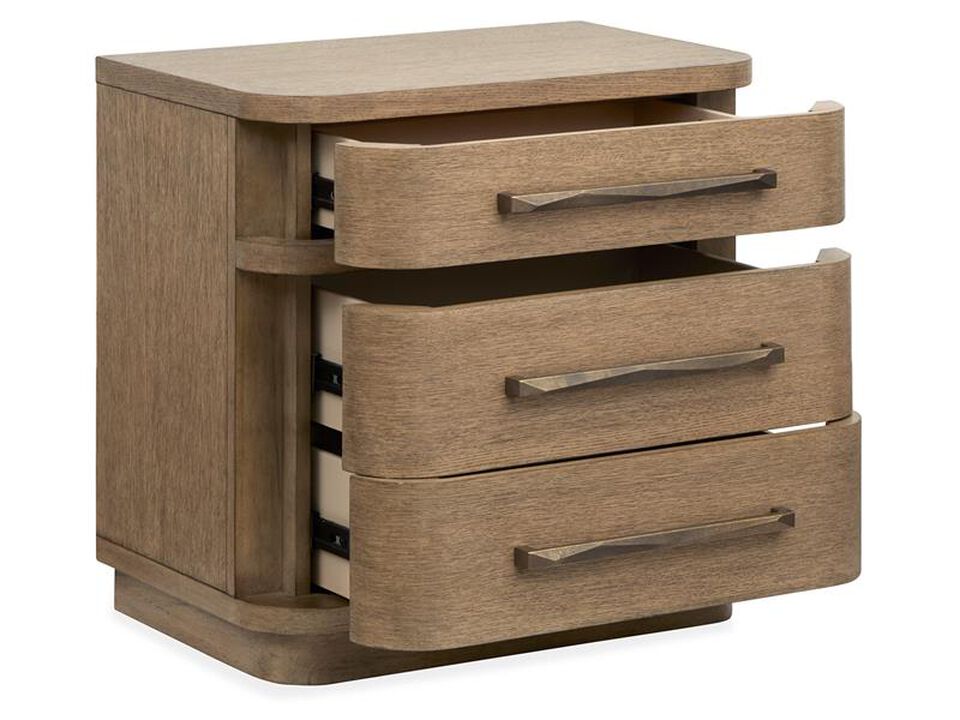 Collins 3-drawer Nightstand