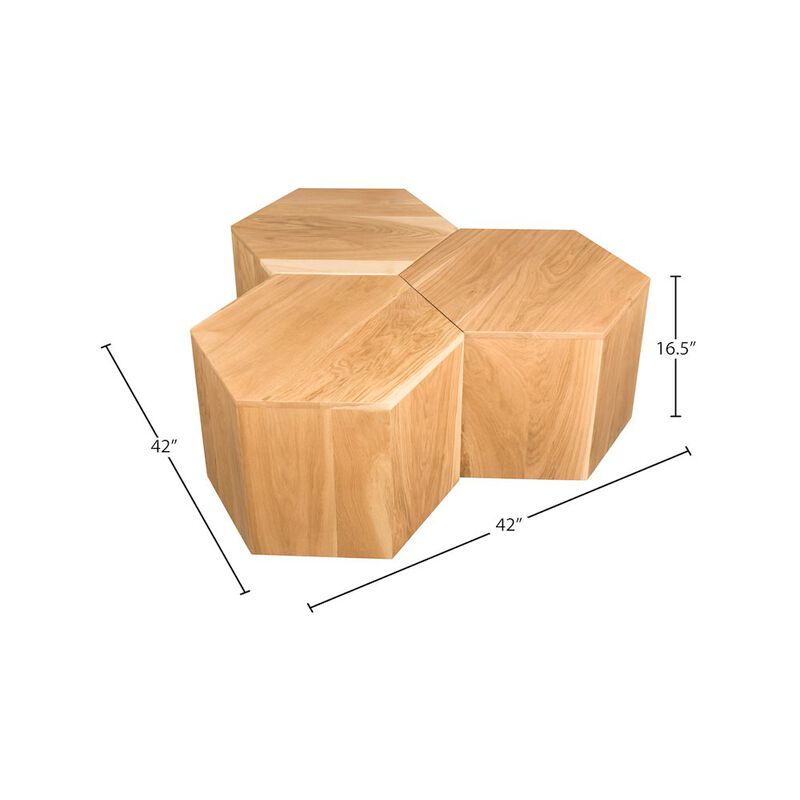 Meridian Furniture Eternal Natural Coffee Table