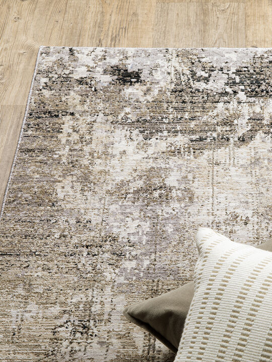 Nebulous 5'3" x 7'6" Beige Rug