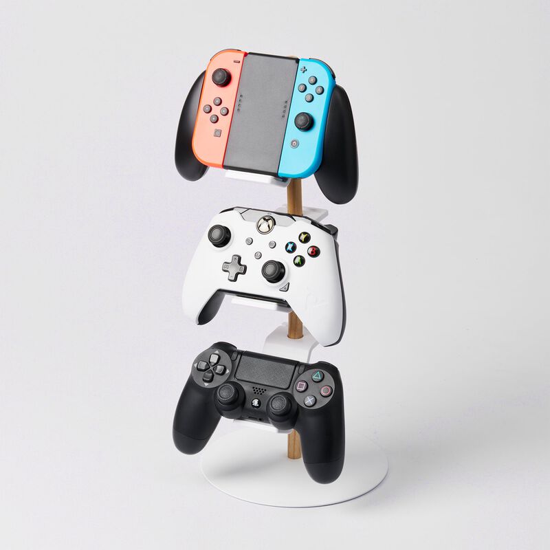 Controller Stand - Steel + Wood image number 0