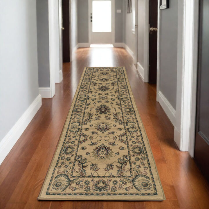 HomeRoots Oriental Runner Rug