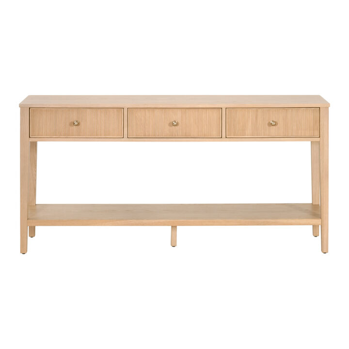 Highland 3-Drawer Console Table