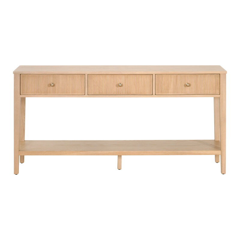 Highland 3-Drawer Console Table image number 0