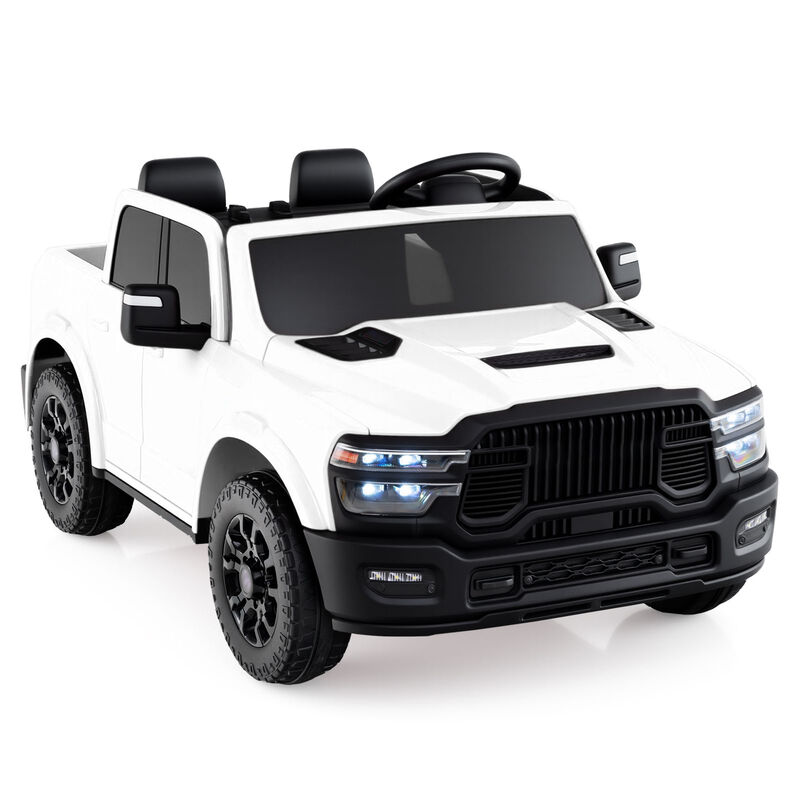 2 Seater Electric Ride On Truck for Big Kids with Remote and Music for Backyard image number 7