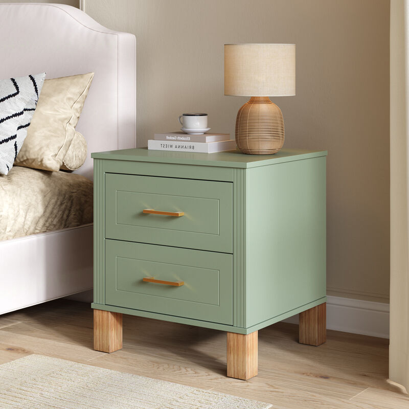 Cidwox 2 Drawer Nightstand image number 2