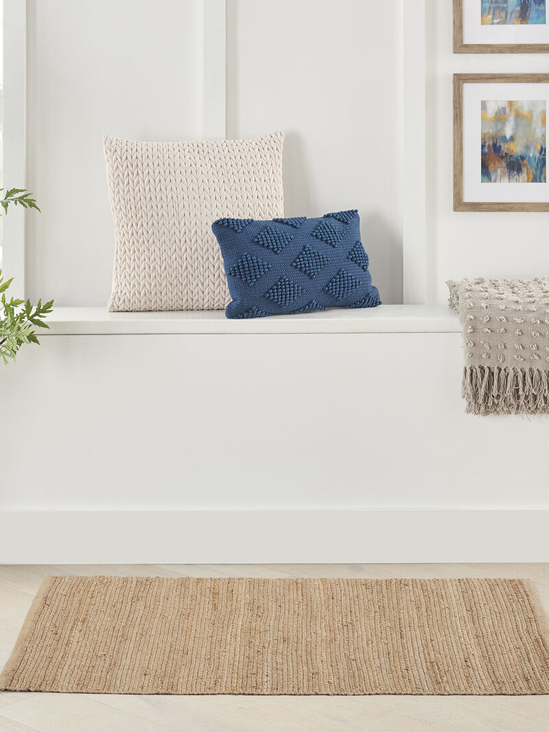 Natural Jute NJT01 Natural 3' x 5' Rug