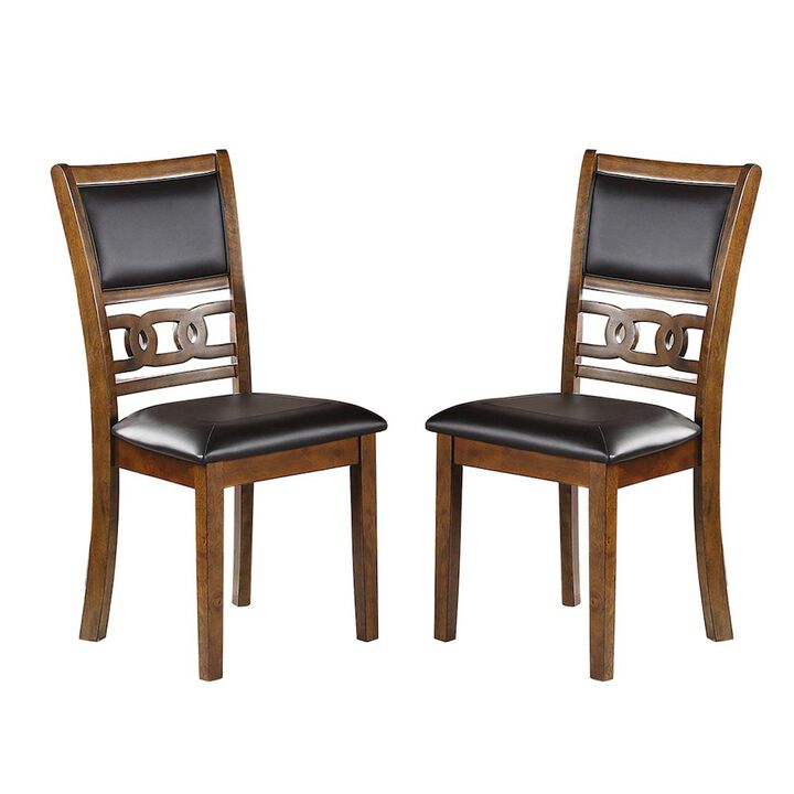 Simple Relax Set of 2 Upholstered Dining Chair
