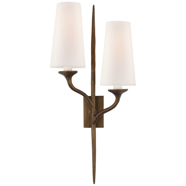 Julie Neill Iberia Double Left Sconce Collection