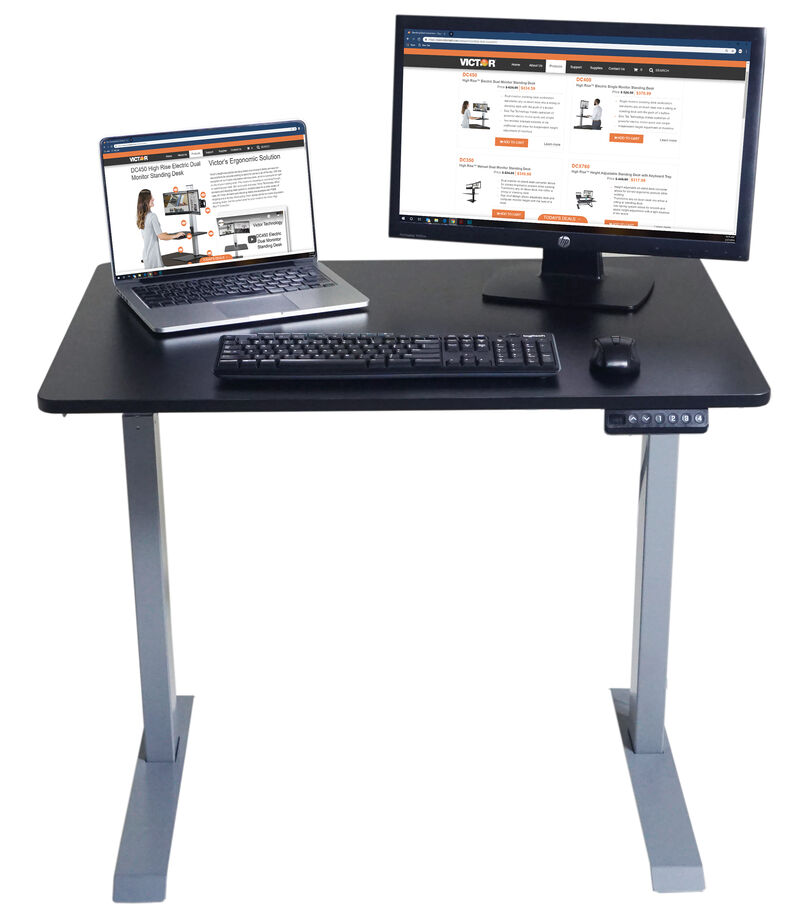 3Ft Standing Desk Black image number 2