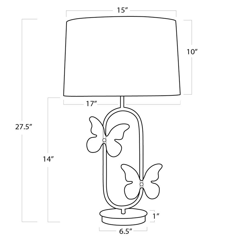 Monarch Oval Table Lamp