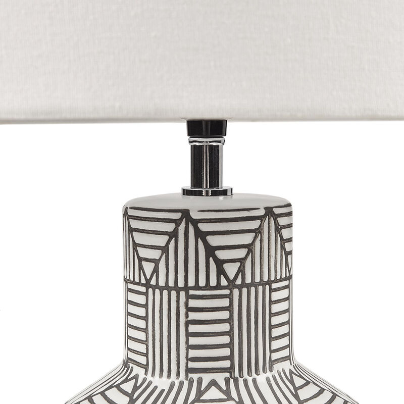 Streamdale Agape Boho Ceramic Table Lamp
