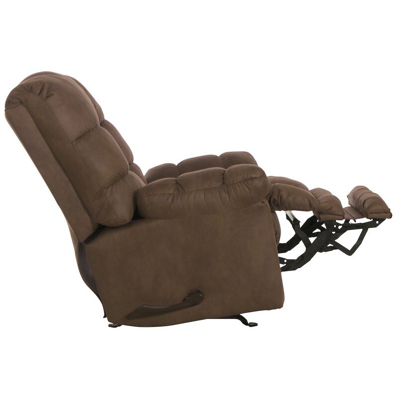 Catnapper Machado Oversized Chaise Rocker Recliner with X-tra Extension Footrest