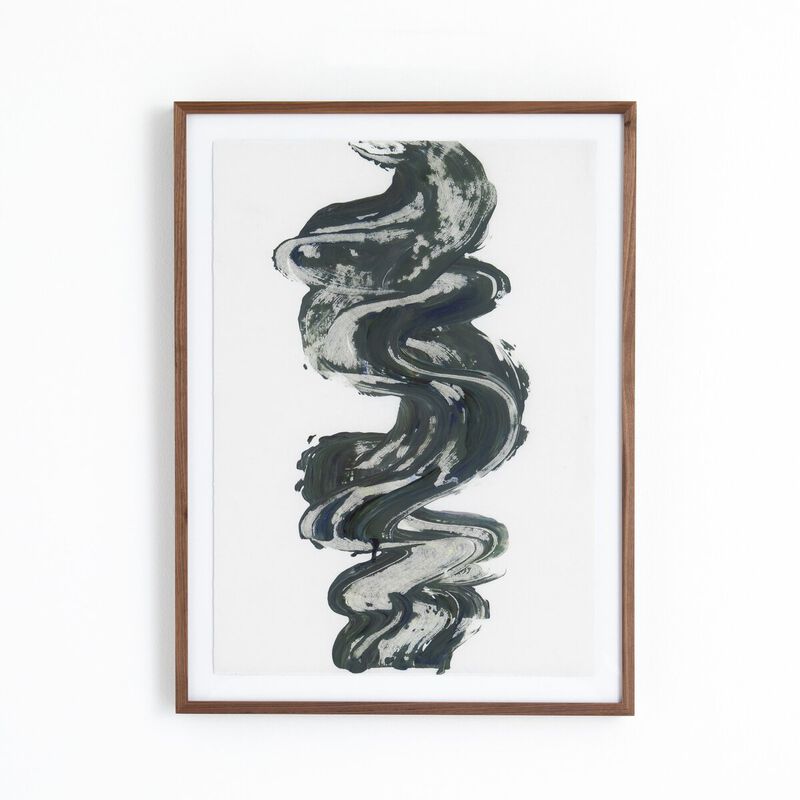 Marbled Stroke Framed Art image number 1