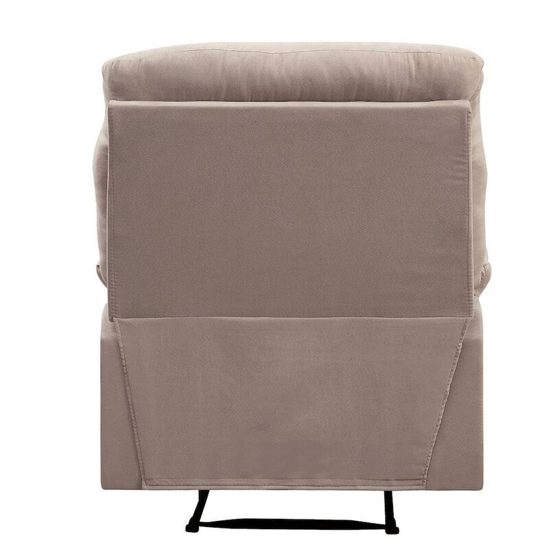 Plethoria Home Pillow Top Arms Recliner with Tufted Back