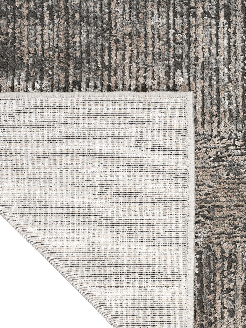 CK024 Irradiant IRR01 Black/Ivory 5'3" x 7'3" Rug image number 1