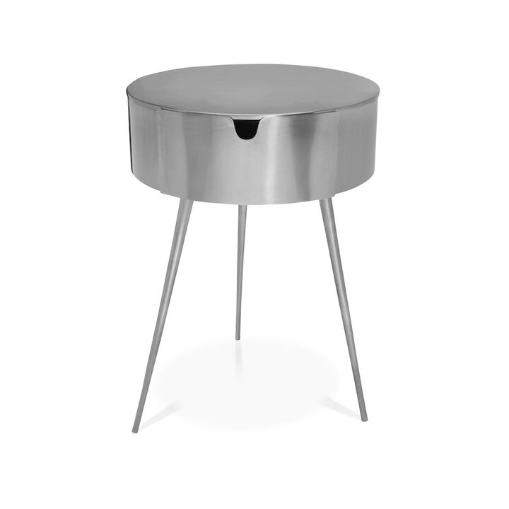 Meridian Furniture Bali Silver Night Stand