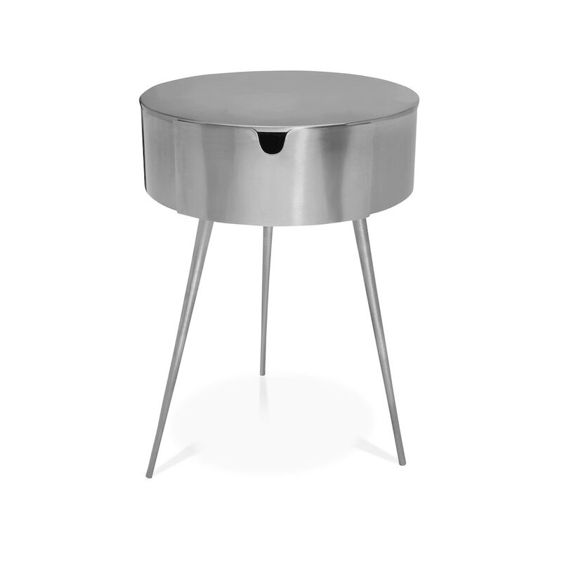 Meridian Furniture Bali Silver Night Stand
