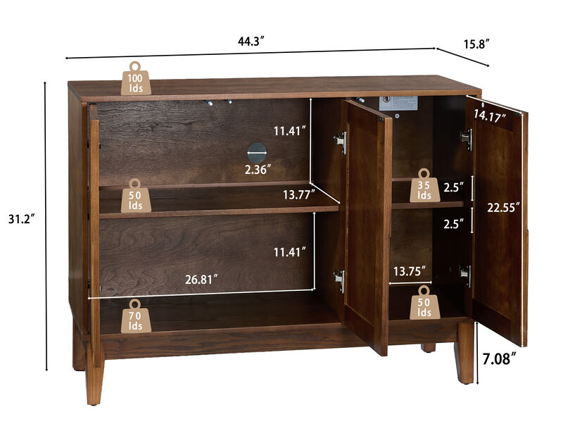 Hukjab Mid Century Sideboard image number 5