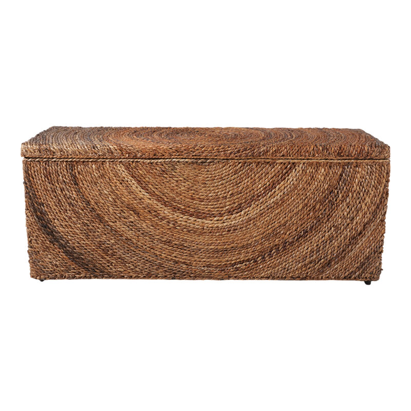 Woven Storage Bench image number 4