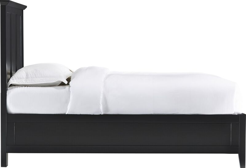 Paragon King-size Panel Bed in Black