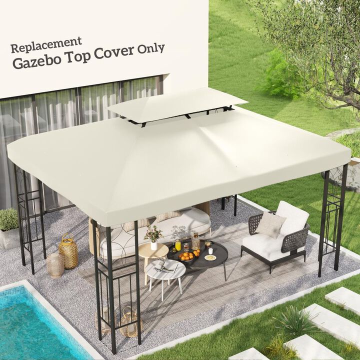 Hivvago Replacement Canopy for Model 84C-101, 10' x 13' Gazebo (Top Only)
