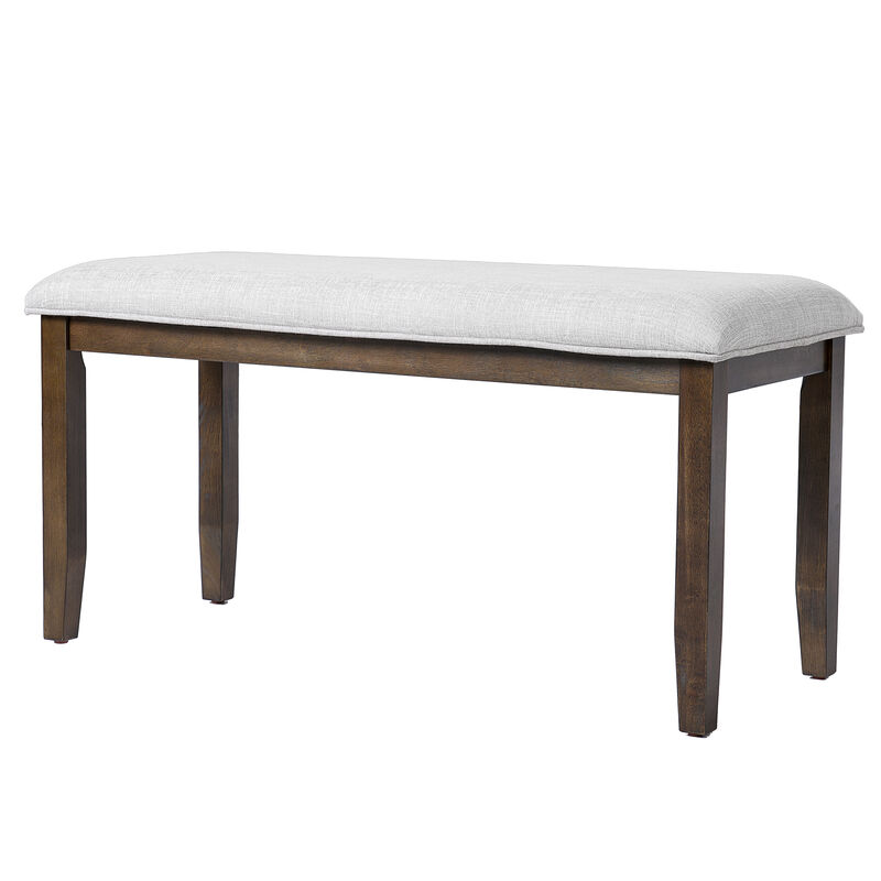 Merax Upholstered Bench for Bedroom End of Bed,38-inch Entryway Bench for Living Room