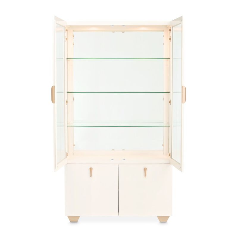 Michael Amini Fantosini Display Cabinet - Creamy Pearl image number 3