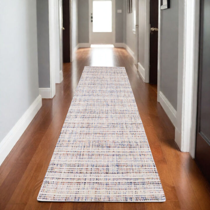 HomeRoots Striped Hand Tufted Area Rug
