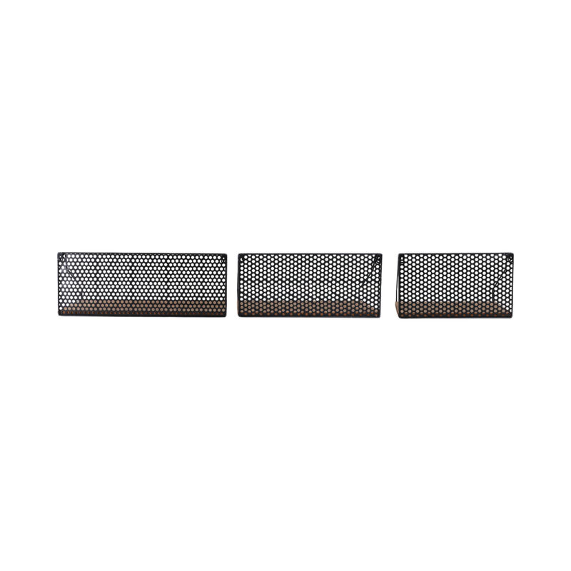 Metal/Wood S/3 Shelves image number 3
