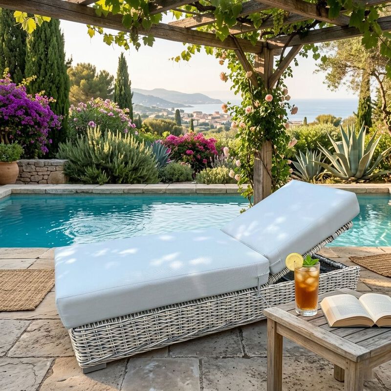 Teva Outdoor Lounge Chair Cushion Patio Seat image number 1